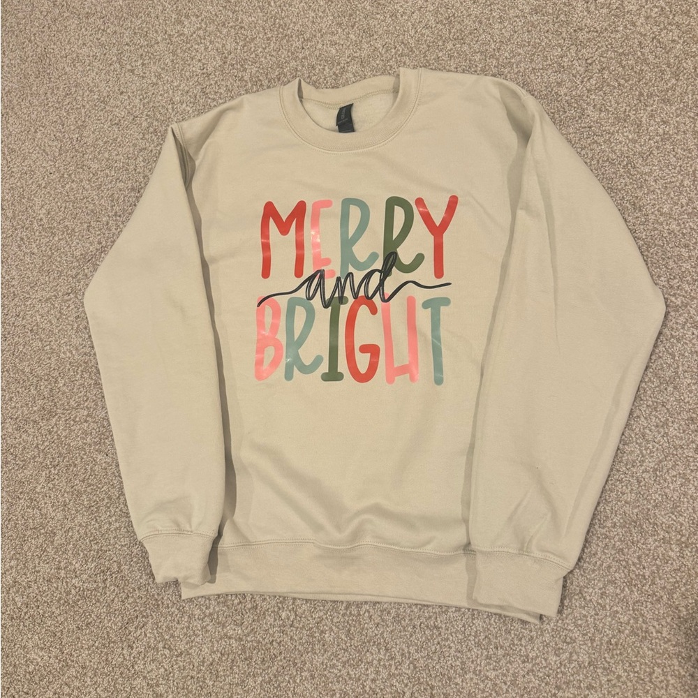 Merry and Bright sweatshirt